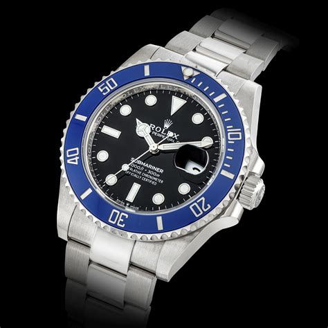 rolex white gold submariner